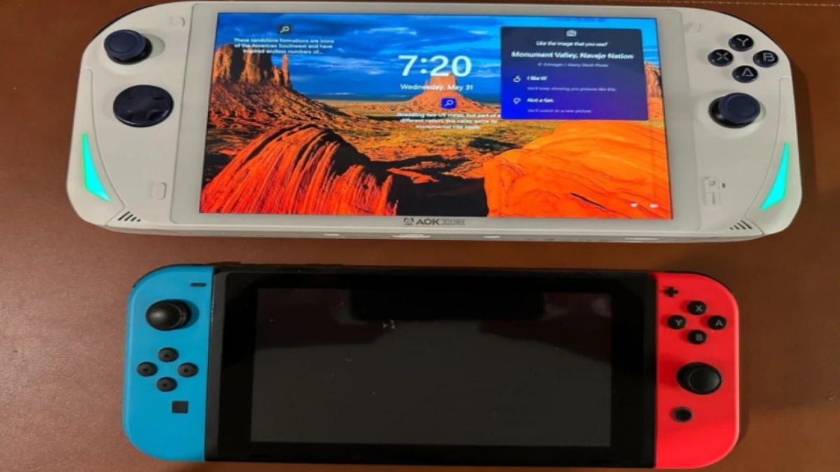 AOKZOE A1 Pro vs Nintendo Switch: Handheld Gaming Mana yang Lebih Unggul?