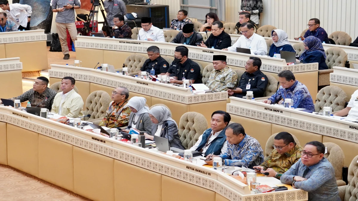 Raker Kementerian ATR/BPN dengan Komisi II DPR RI, Sepakati Pagu Anggaran 2025 Setelah Efisiensi Menjadi Rp4,4 Triliun