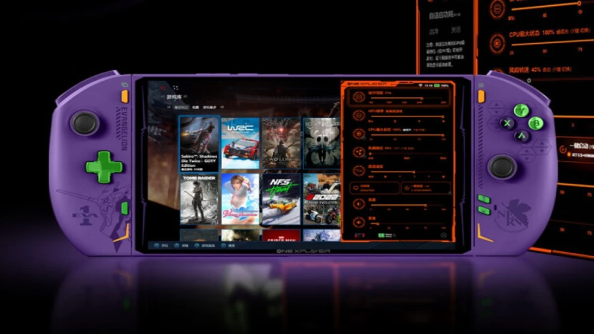ONEXPLAYER 2 Pro EVA Limited Edition: Konsol Game yang Terinspirasi Oleh Serial Anime Neon Genesis Evangelion