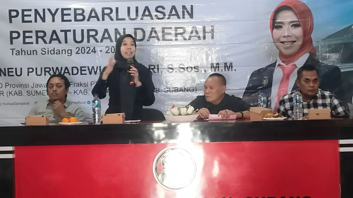Ineu Tegaskan Perkuat Konsolidasi PDI Perjuangan di Subang