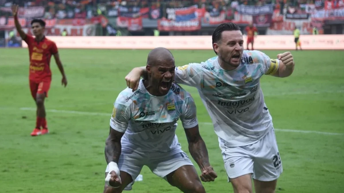Persija Jakarta Ditahan Imbang Persib Bandung 2-2 di Liga 1 di Laga Kemarin