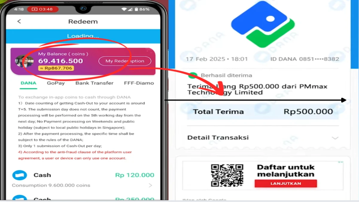 Cara Dapat Uang dari Aplikasi Penghasil Saldo Dana yang Terbukti Membayar, Bisa Dapat Hingga Rp 500K