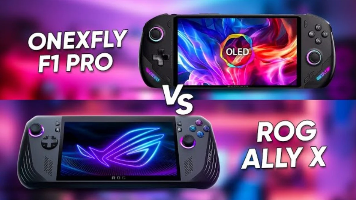 OneXFly F1 Pro vs ASUS ROG Ally X: Perbandingan Dua Perangkat Gaming Portabel Terbaik 2025