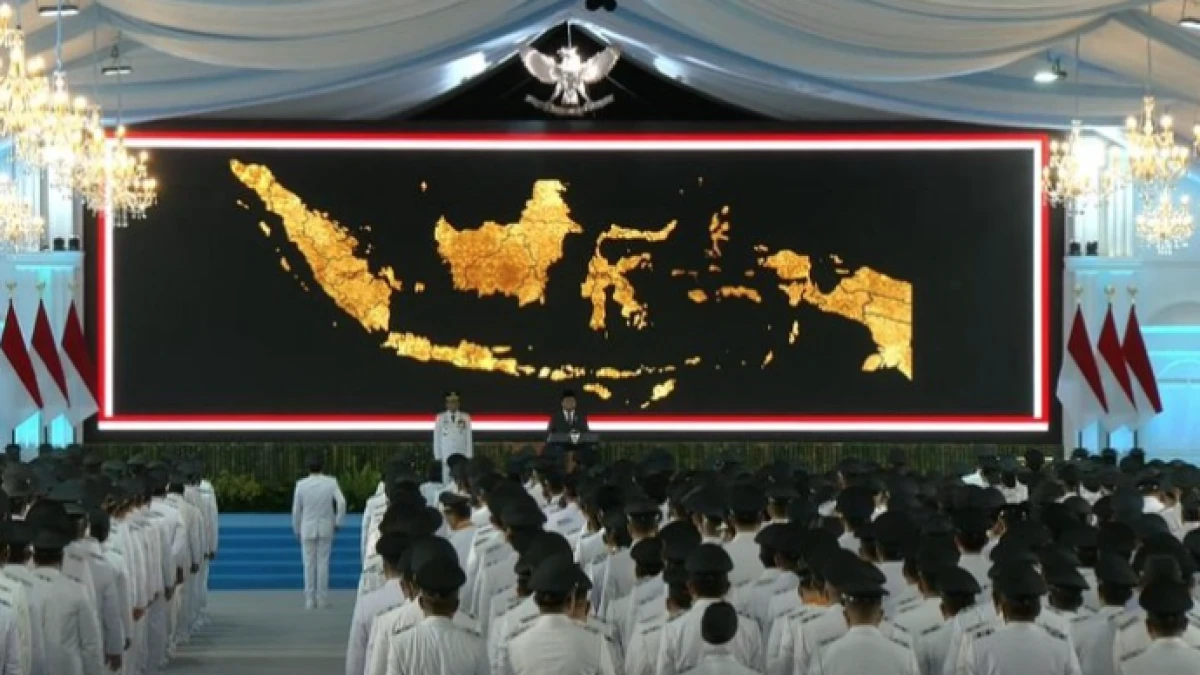 961 Kepala Daerah dan Para Wakilnya Resmi Dilantik Presiden Prabowo
