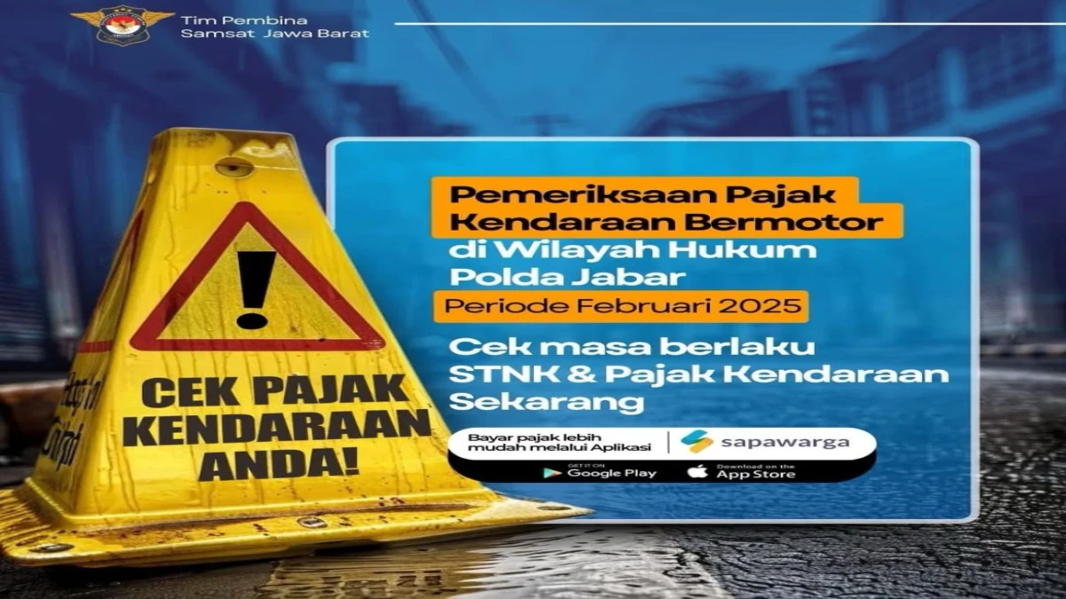 Pemeriksaan Pajak Kendaraan Bermotor Februari 2025 Pastikan Masa Berlaku Pajak