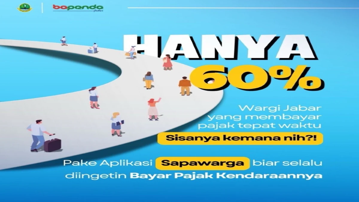 Kesadaran Warga Jabar dalam Membayar Pajak Kendaraan Masih Rendah, Baru 60% yang Tepat Waktu