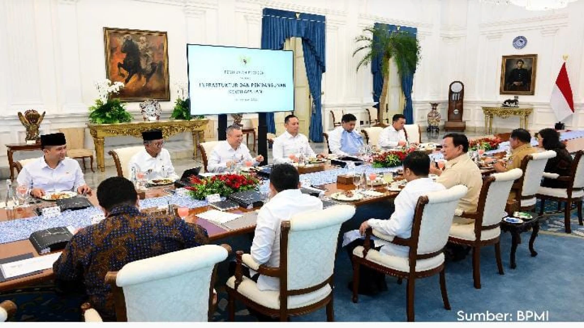 Menteri Nusron Hadiri Rapat Terbatas di Istana, Paparkan Isu-isu Strategis Terkait Pertanahan dan Tata Ruang