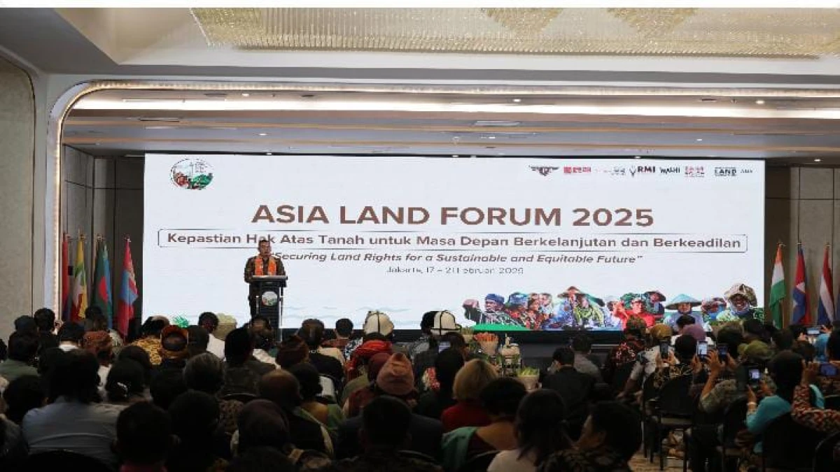 Wamen Ossy Tekankan Pentingnya Kerja Sama dalam Reforma Agraria untuk Masa Depan yang Berkelanjutan di Asia Land Forum 2025
