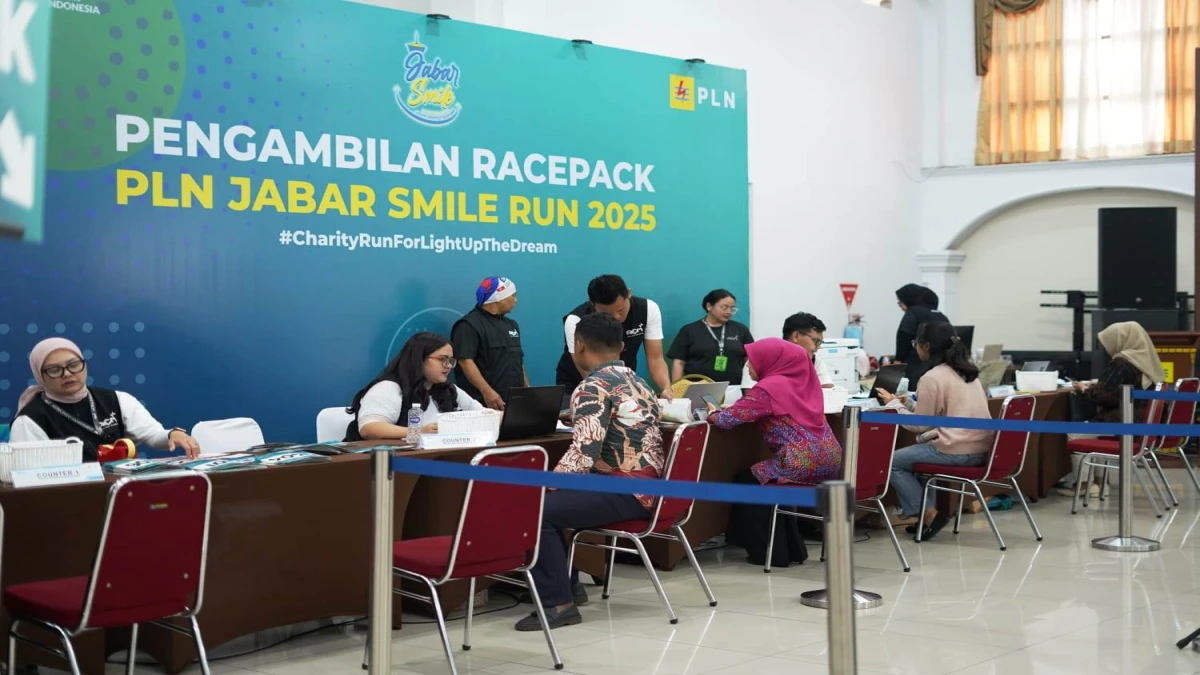 1.000 Peserta Antusias Ikut PLN Jabar Smile Run 2025
