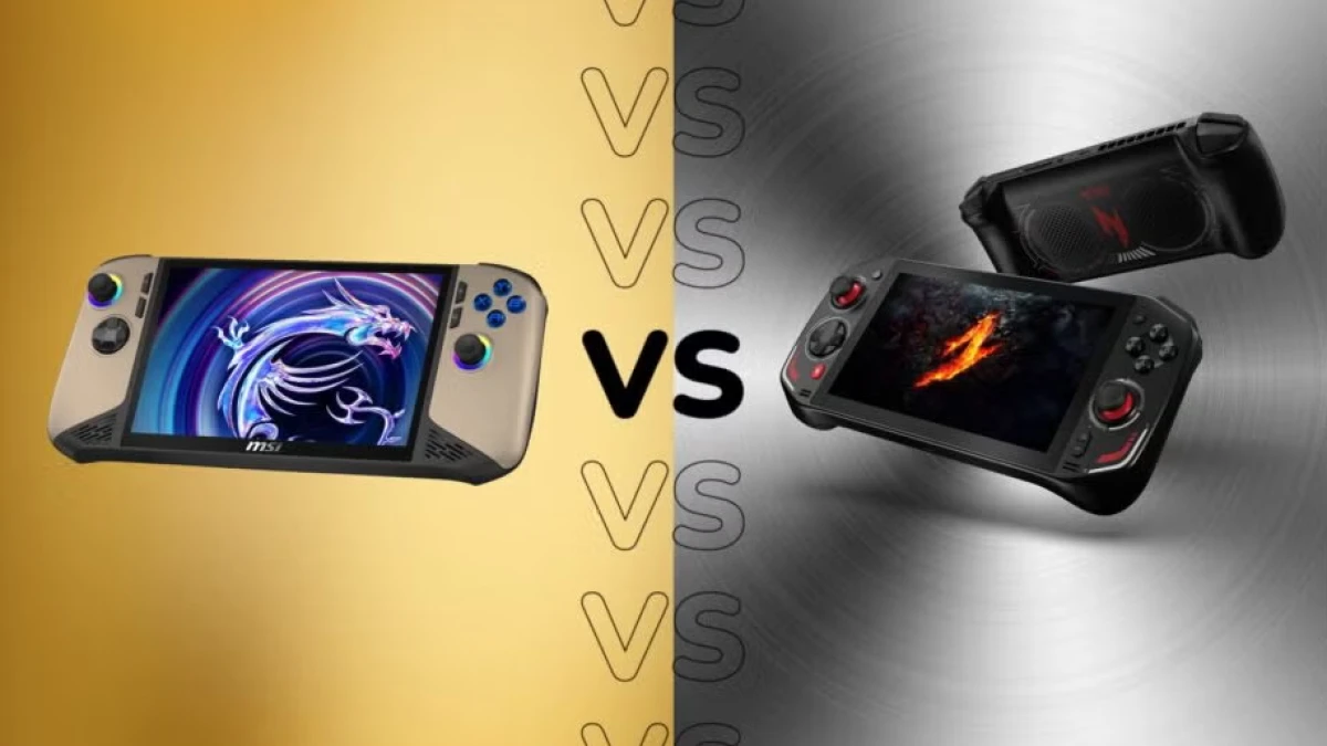 MSI Claw 8 AI+ vs Acer Nitro Blaze 7: Perbandingan Dua Perangkat Gaming Genggam Terbaru