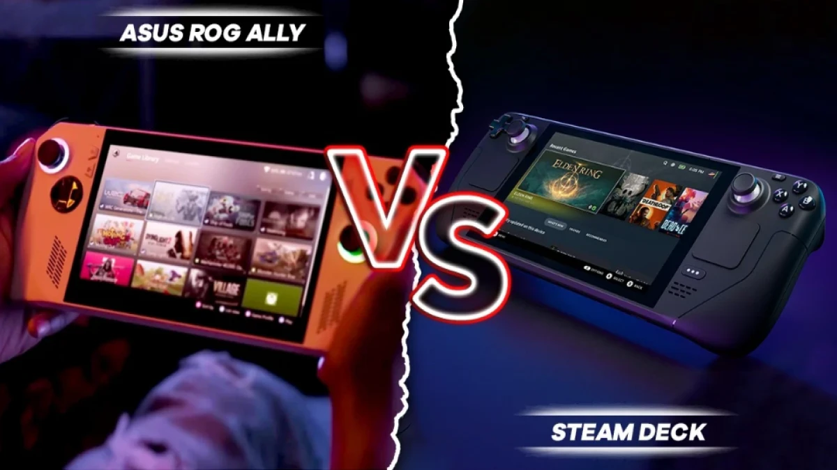 Perbandingan ASUS ROG Ally dan Steam Deck: Mana yang Lebih Unggul?