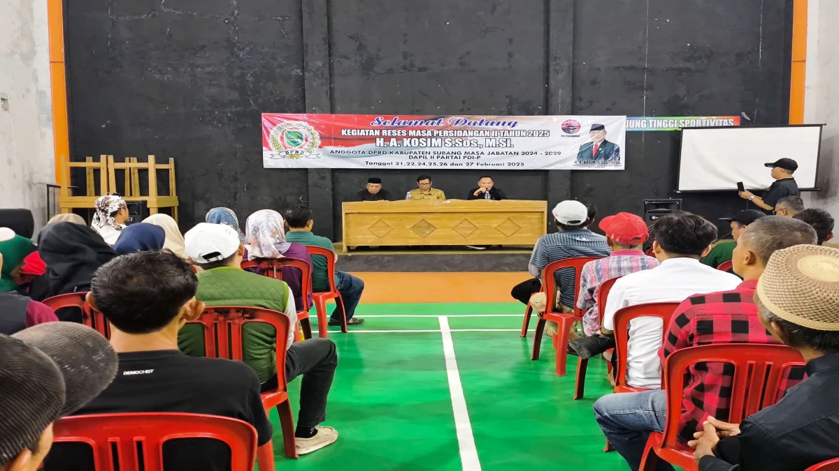 H. Kosim Serap Aspirasi Warga Jalancagak, Buktikan sebagai Wakil Rakyat Subang