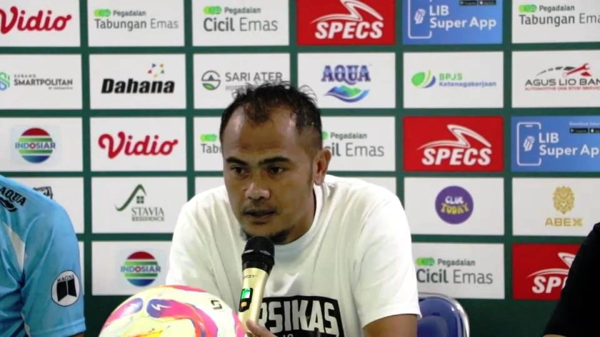Pelatih Kepala Persikas, Dindin 'Gultom' Wahyudin Belum Dapat Tawaran Perpanjangan Kontrak