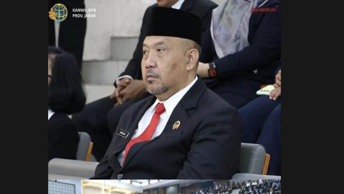 Kepala KANWIL BPN JABAR Menghadiri Serah Terima Jabatan Gubernur Dan Wakil Gubernur Jawa Barat