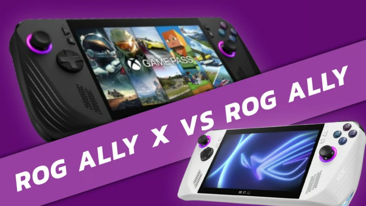Perbandingan ASUS ROG Ally dan ASUS ROG Ally X: Duel Perangkat Gaming Handheld Unggulan dari ASUS
