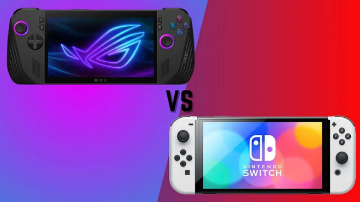 Perbandingan ASUS ROG Ally X dan Nintendo Switch OLED: Mana yang Lebih Baik?