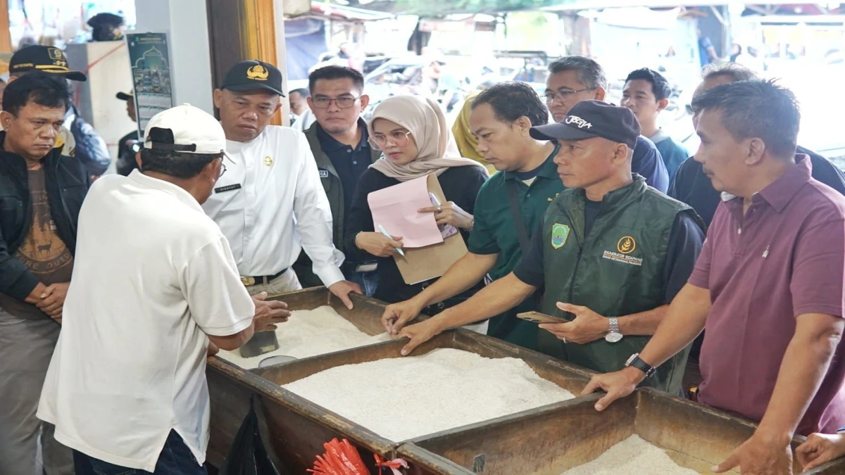 Jelang Ramadhan Pemda Subang Sidak ke Pasar, Harga Cabai dan Minyak Goreng Naik