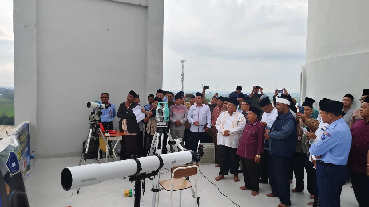 Terkendala Cuaca, Hilal di Subang Belum Tampak