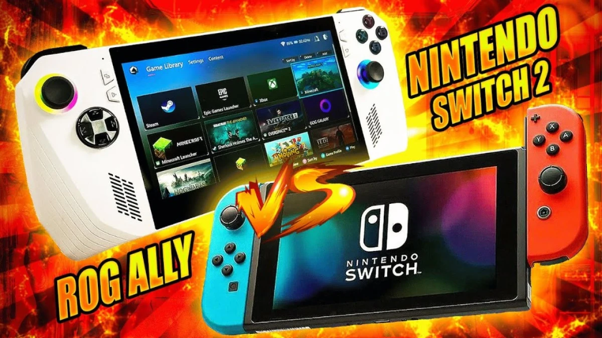 Perbandingan ASUS ROG Ally X dan Nintendo Switch 2: Mana yang Cocok Untuk Kamu?