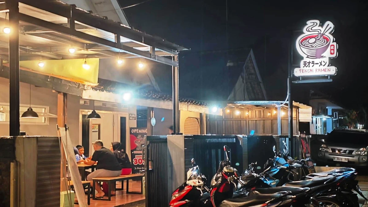 Hadir di Subang, Tensai Ramen Sajikan Makanan Khas Jepang