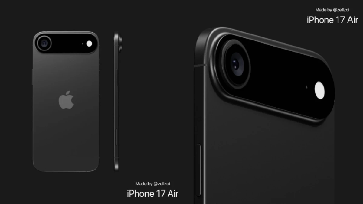 Dummy iPhone 17 Air Muncul, Hadir dengan Desain Super Tipis!