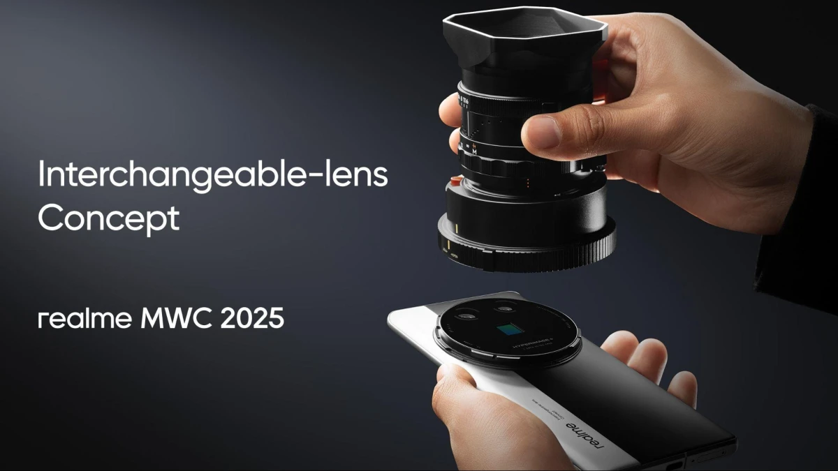 Realme Pamerkan Ponsel Konsep dengan Lensa Gaya DSLR