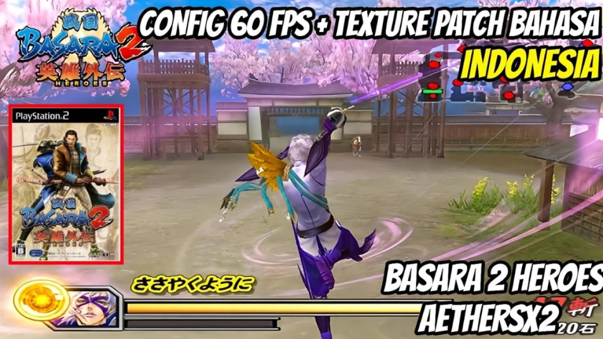 Basara 2 Heroes PPSSPP Patch Bahasa Indonesia di Android Anti Lag Terbaru 2025