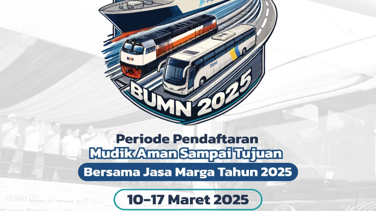 PT Jasa Marga Buka Pendaftaran Mudik Gratis 2025 : Syarat, Rute, dan Jadwal Keberangkatan