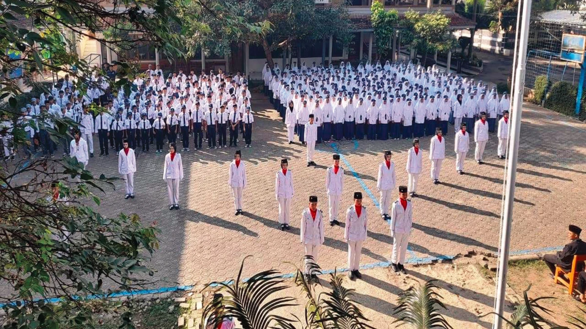 Ponpes Pagelaran Bagian Sejarah Kemerdekaan Indonesia, KH Muhyiddin Ajak Santri Berjuang Lawan Belanda