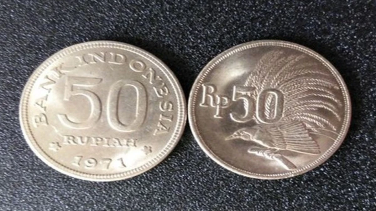 Cara Jual Uang Koin 50 Rupiah Tahun 1971, Cek Cara-Cara Menjualnya Disini!