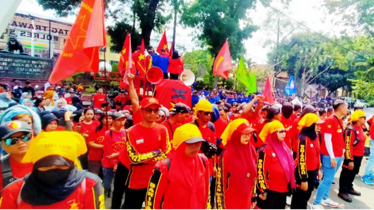 Perketat Pengawasan Pembayaran THR, Serikat Buruh di Subang Ingatkan Soal Aturan