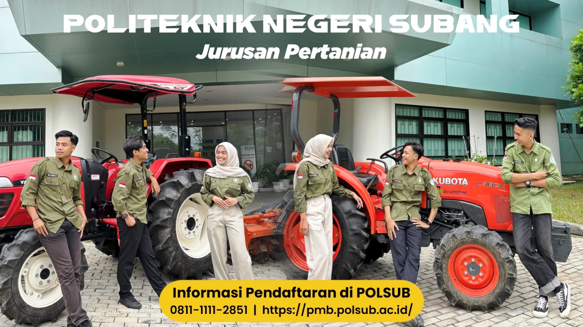 POLSUB Siapkan Lulusan Ahli Bidang Teknologi Pertanian