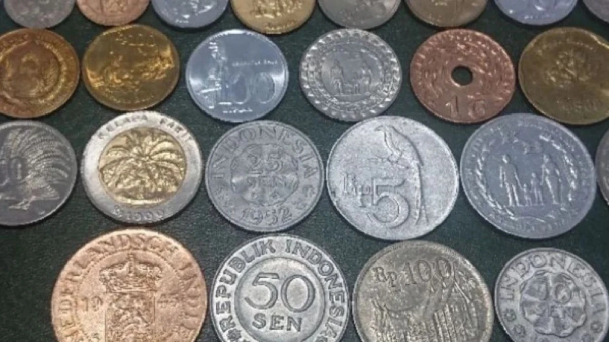 10 Uang Koin Kuno Termahal di Indonesia