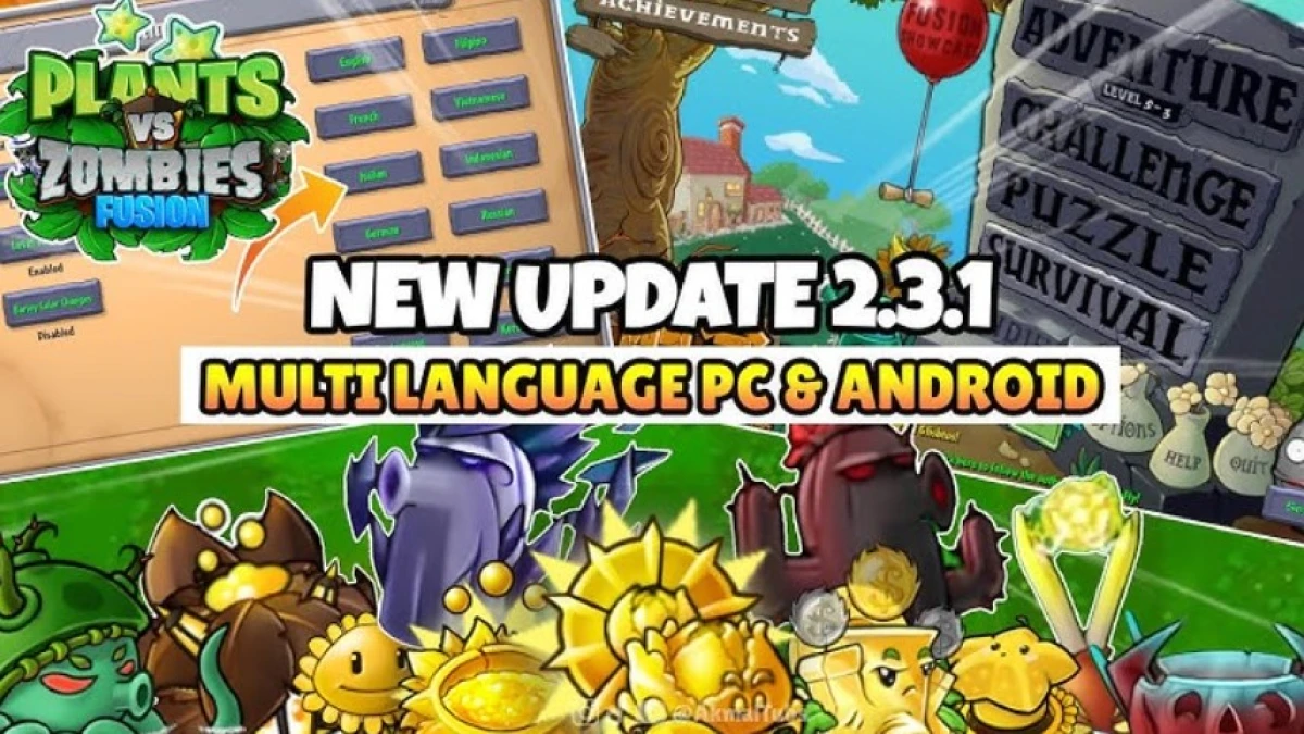 Cara Download dan Instal PVZ Fusion Versi 2.3.1 di PC dan Android