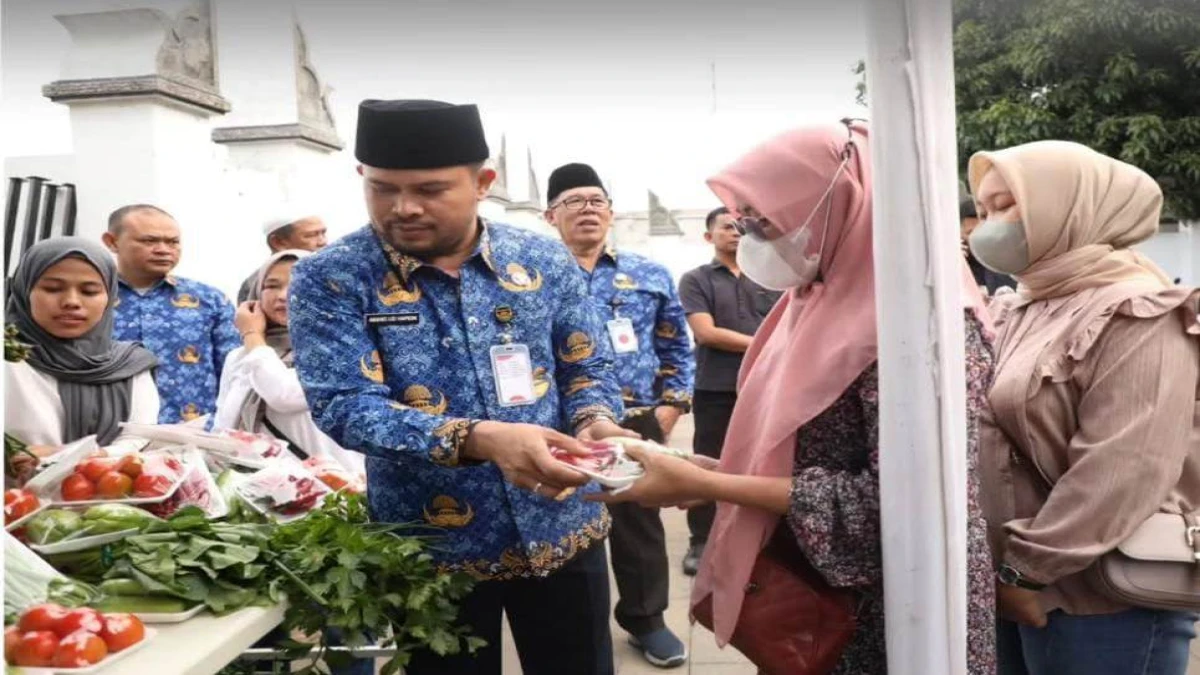Wakil Bupati Purwakarta Monitoring Opadi dan Bazar Ramadan, Dalam Rangka Menanggulangi Inflasi Daerah