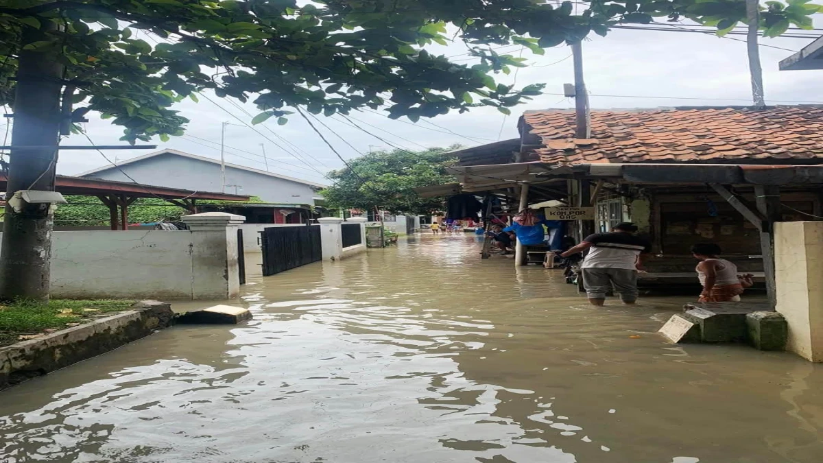 Warga Mulyasari Subang Sudah Terbiasa Banjir, Luapan Kali Kalensema