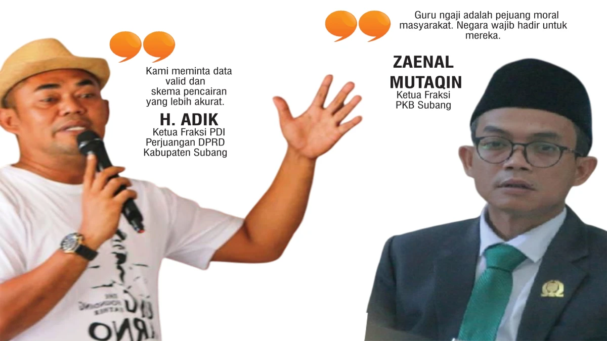 Gigit Jari Jelang Idul Fitri, Pencairan Insentif Guru Ngaji di Subang Tak Pasti