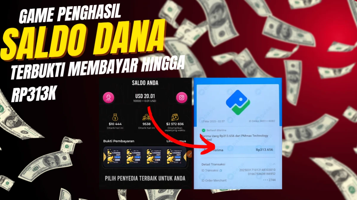 Game Penghasil Saldo Dana 2025 Terbukti Membayar Tanpa Undang Teman, Bisa Dapat Hingga Rp 313K Perhari