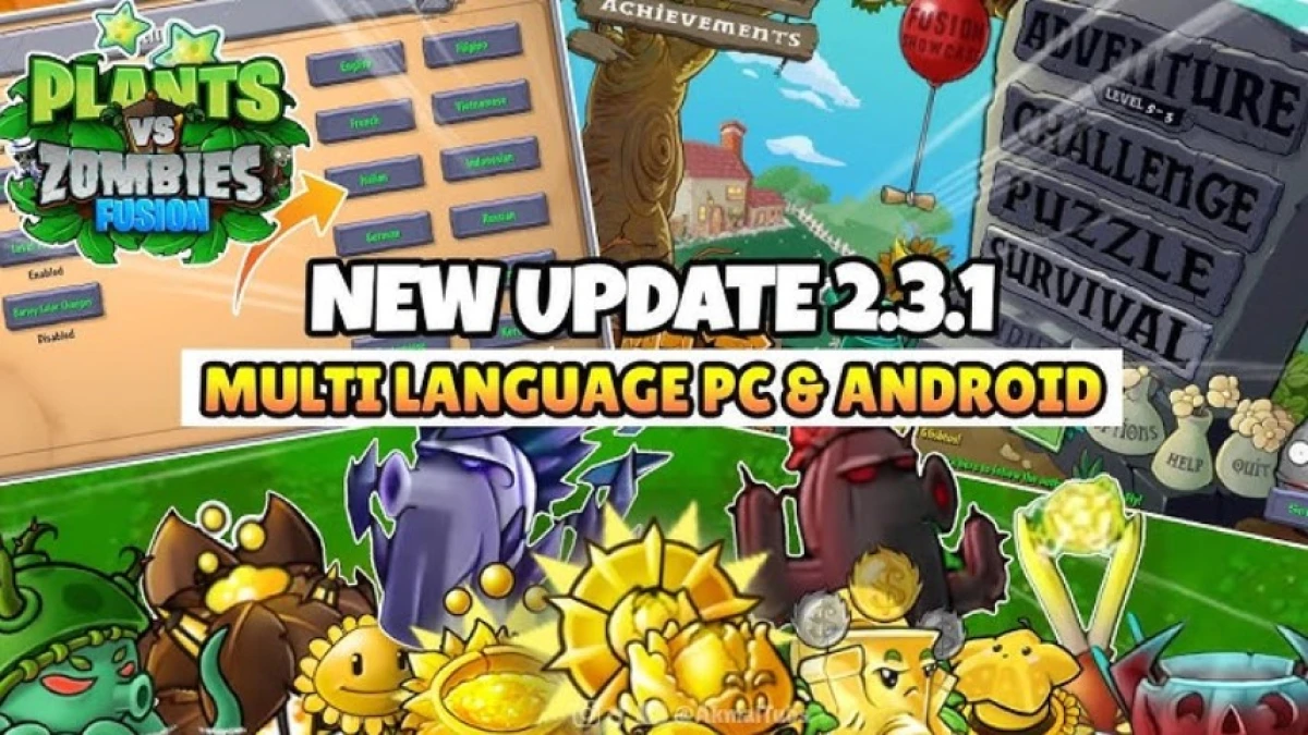 PVZ Fusion 2.3.1 Multi Bahasa untuk PC dan Android: Fitur, Download, dan Cara Instal
