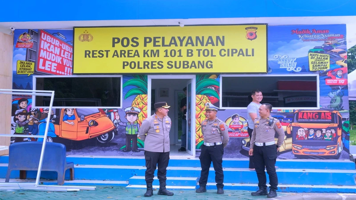 Polres Subang Siapkan Pos Pengamanan Idul Fitri 1446 H