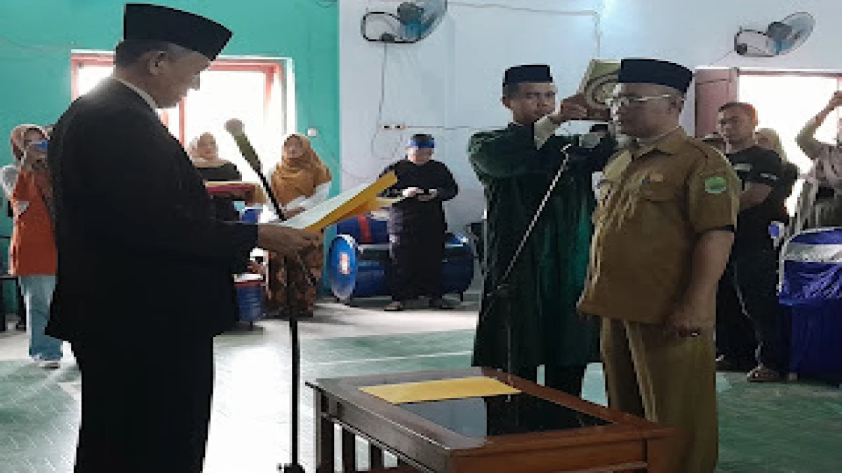 Kades Kotasari Mundur, Camat Lantik Pjs Ihin Solihin