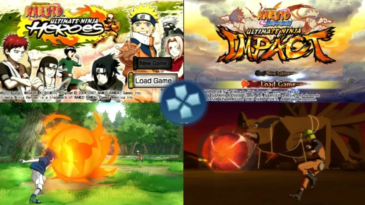 10 Game Naruto PPSSPP Terbaik Ukuran Kecil dan Ringan di Android