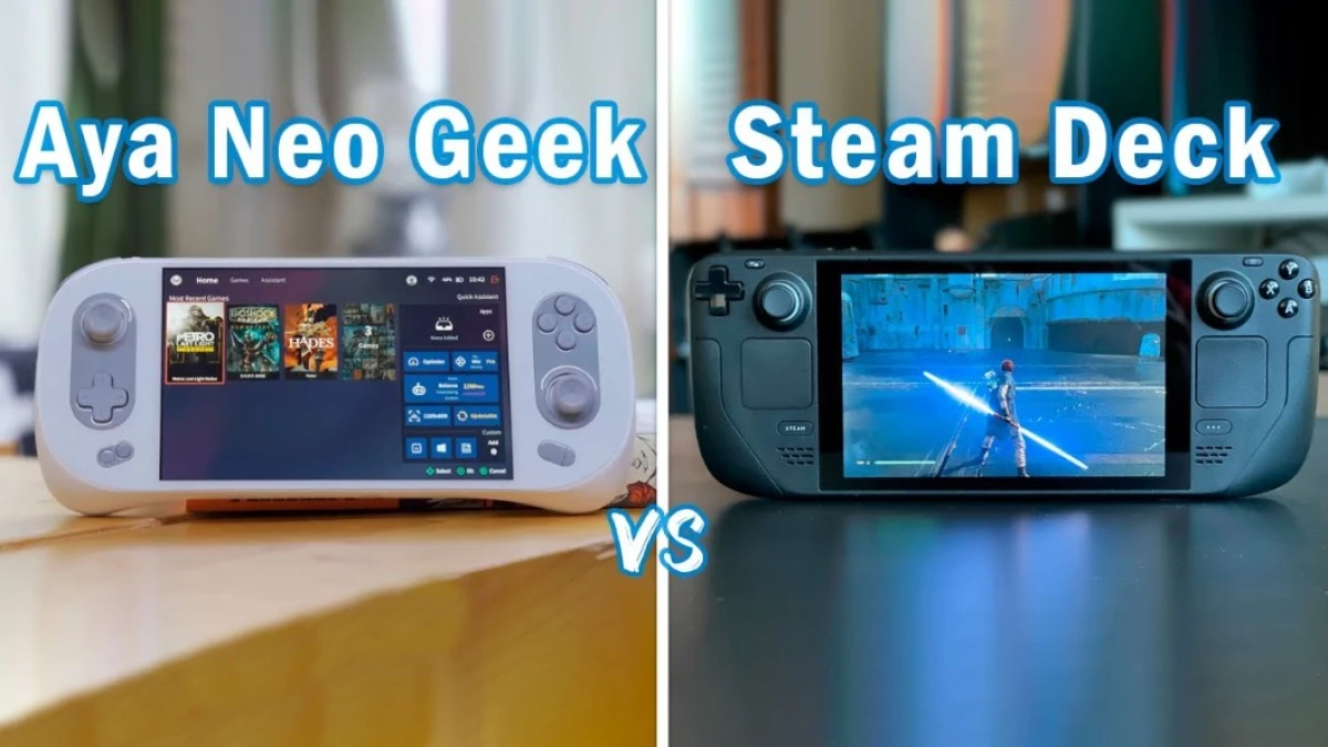 AYANEO GEEK vs Steam Deck: Perbandingan Handheld Gaming PC Terbaik