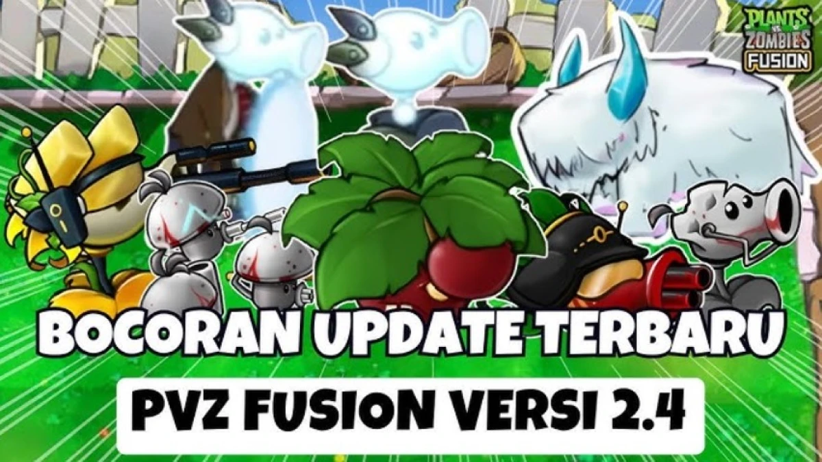 Bocoran Update Terbaru PVZ Fusion Versi 2.4: Ada Payung Cherry, Golden Sniper, dan Zombies Portal!