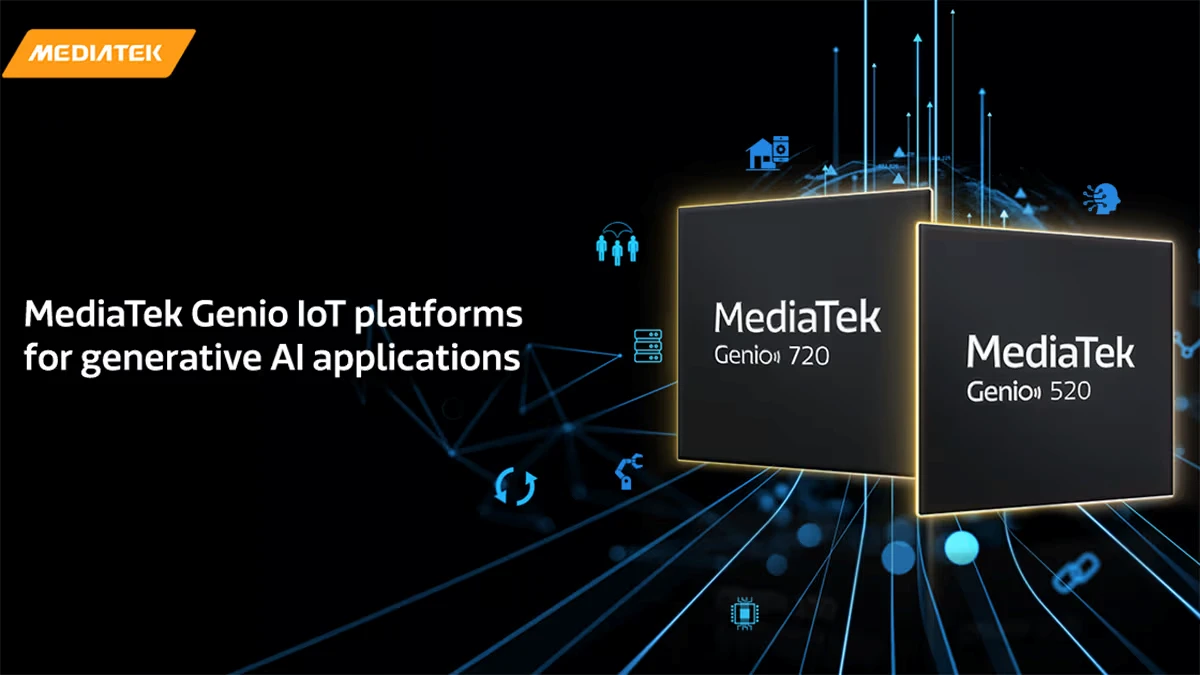 MediaTek Hadirkan Genio 720 dan 520, Prosesor AI Hemat Daya untuk IoT