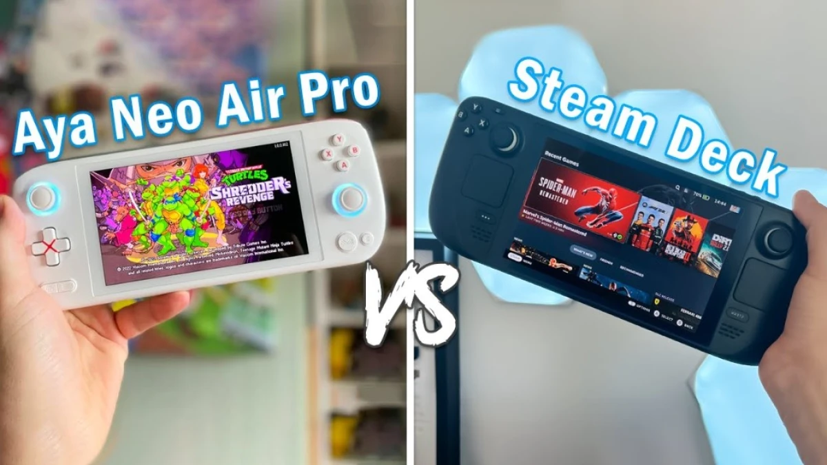 AYANEO Air Pro vs Steam Deck: Mana yang Lebih Baik untuk Gaming?
