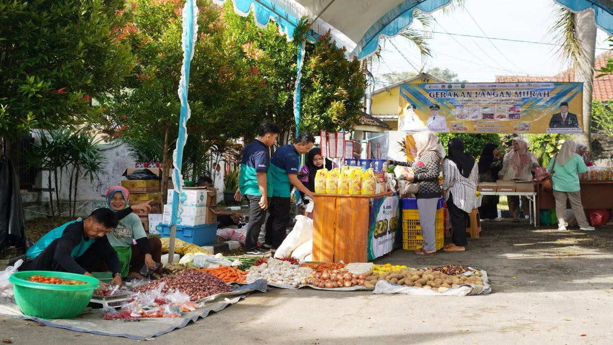 Gerakan Pangan Murah Stabilkan Harga Jelang Idul Fitri, Pemda Subang Disubsidi Silang