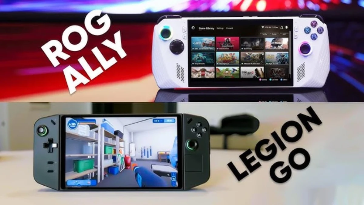 Perbandingan Lengkap ROG Ally dan Legion Go: Mana yang Lebih Unggul?