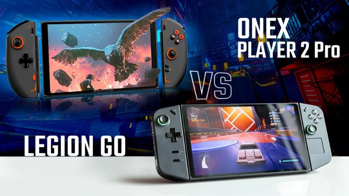 ONEXPLAYER 2 Pro vs Lenovo Legion Go: Duel Handheld Gaming PC Terbaik