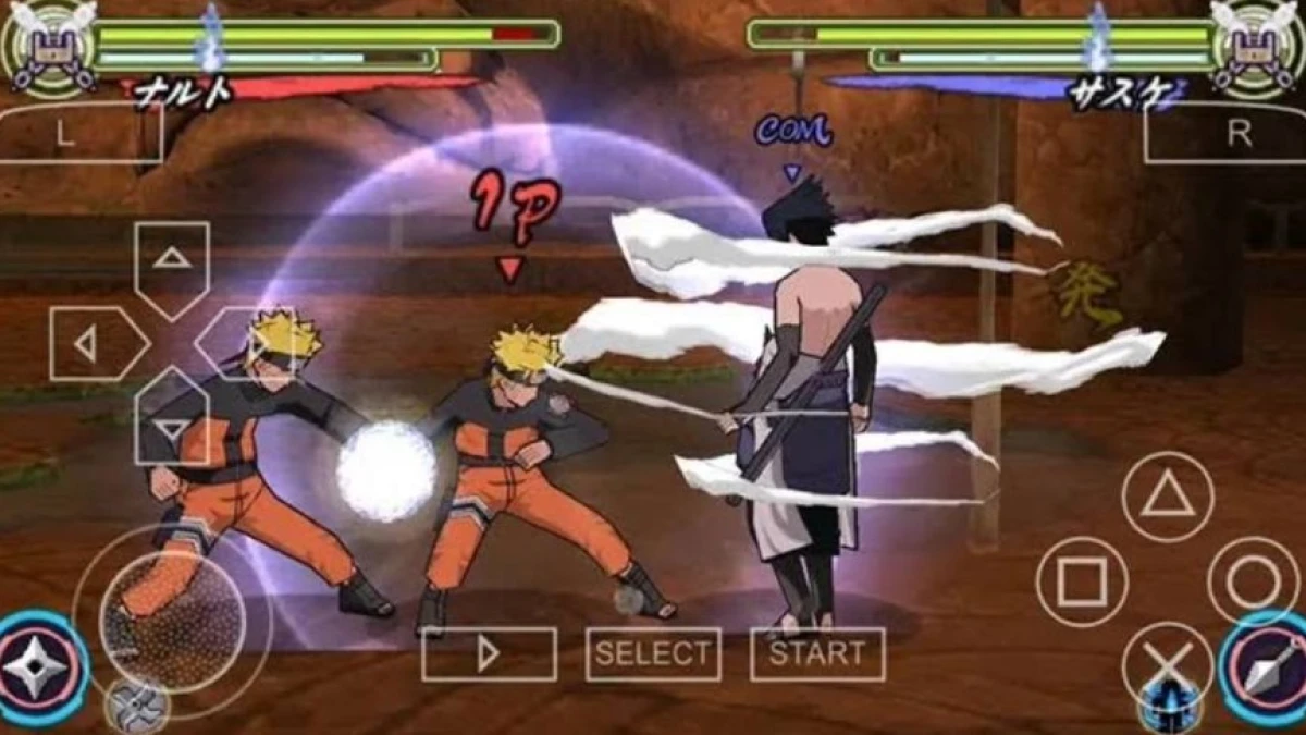 6 Game PPSSPP Naruto Terbaik Ukuran Kecil Ringan Dengan Gameplay Seru dan Keren di Android Offline